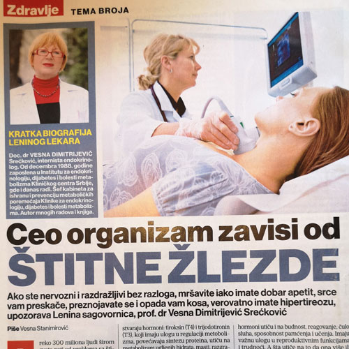 štitna žlezda endokrinolog